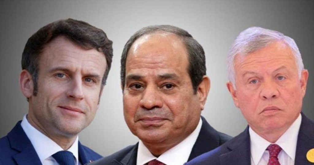 قمة ثلاثية بمصر تبحث تطورات الأوضاع في غزة