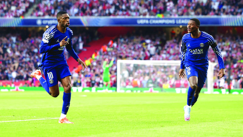 حالة عثمان ديمبيلي تتحسن بشكل إيجابي