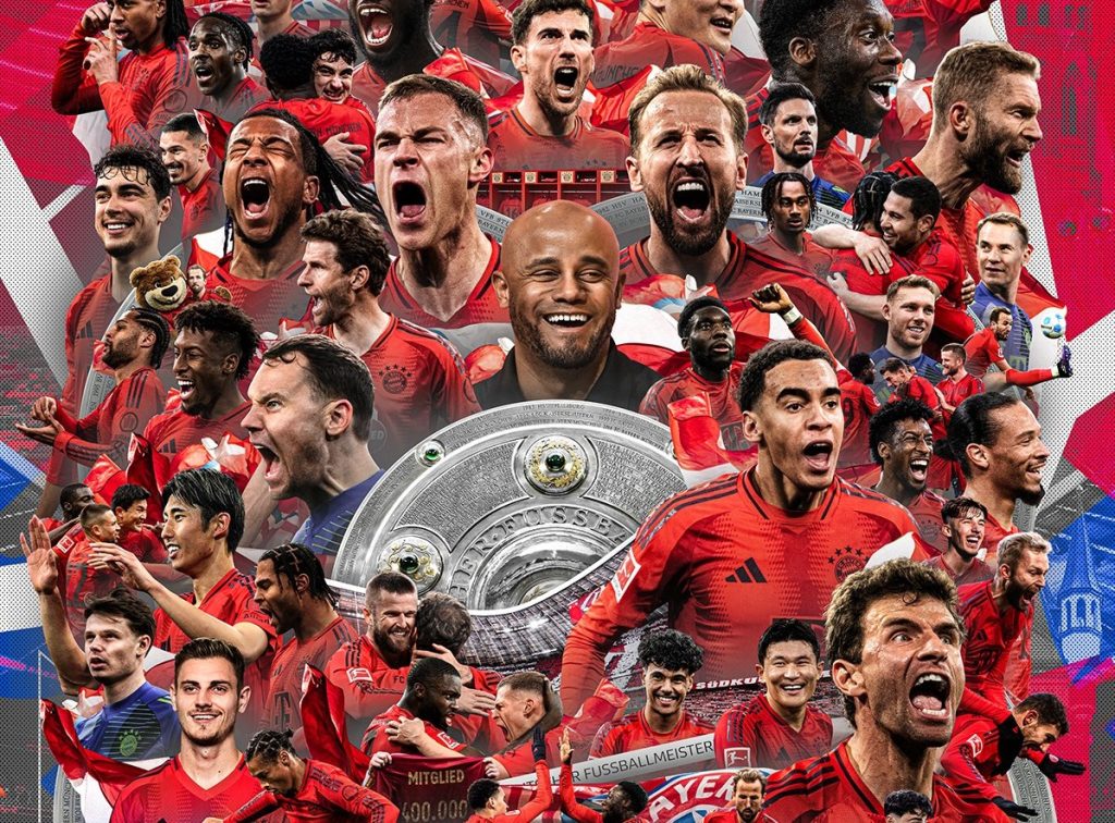 بايرن يتوج بطلا للدوري الألماني بعد تعثر ليفركوزن أمام فرايبورج