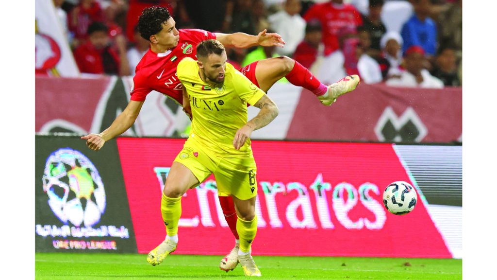 شرطة دبي تحقق في أحداث مباراة الوصل وشباب الأهلي