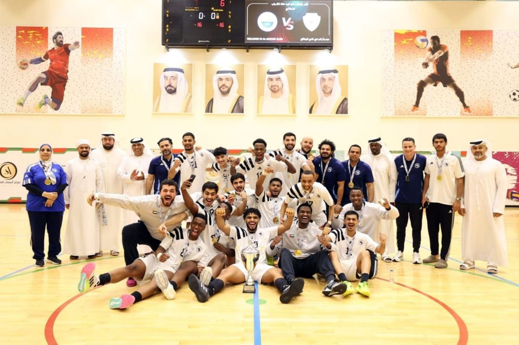 “يد” شباب الشارقة ترفع كأس الإمارات للمرة الـ 13