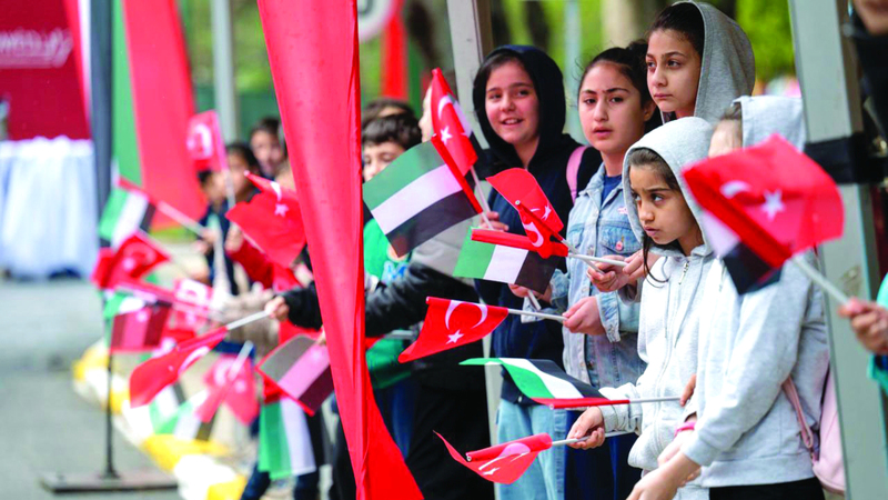 الشيخة فاطمة بنت مبارك تزور مجمع الشيخ زايد لرعاية الأطفال في إسطنبول