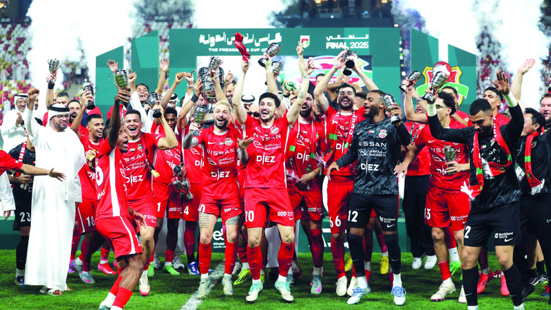 شباب الأهلي يوثق التاريخ.. «ملك الكأس» والأكثر تتويجاً في الاحتراف