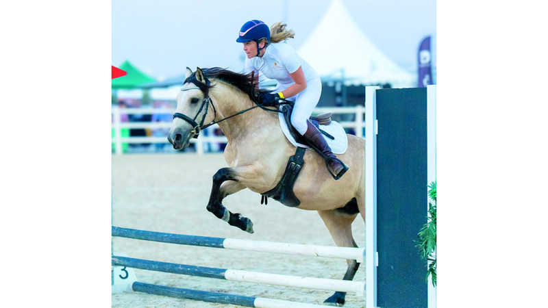 اختتام موسم قفز الحواجز في نادي الحبتور للبولو بمشاركة 200 فارس