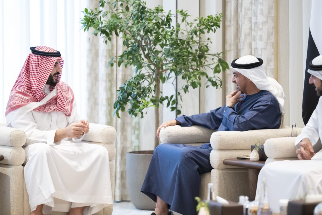 رئيس الدولة يبحث مع خالد بن سلمان مسارات التعاون بين الإمارات والسعودية