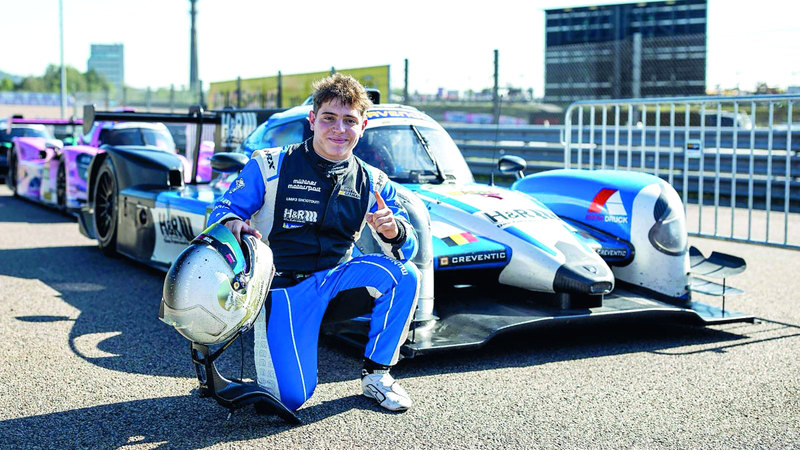 الأزهري.. حلم المشاركة في «الفورمولا1» ينطلق من دبي أوتودروم