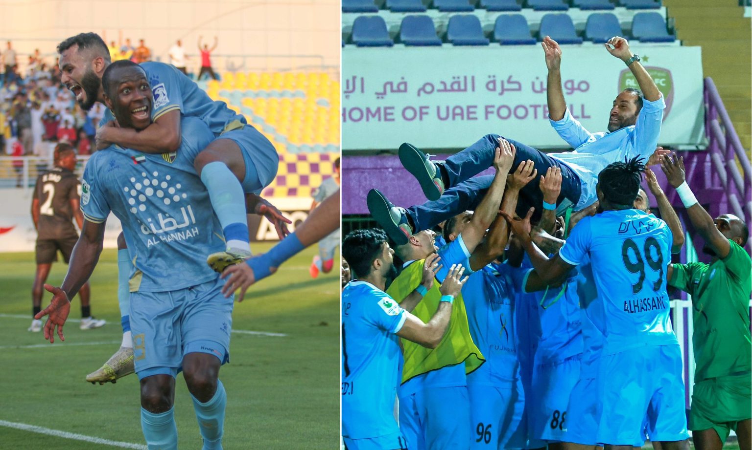 رسمياً.. الظفرة ودبا يصعدان من «الهواة» إلى «المحترفين»