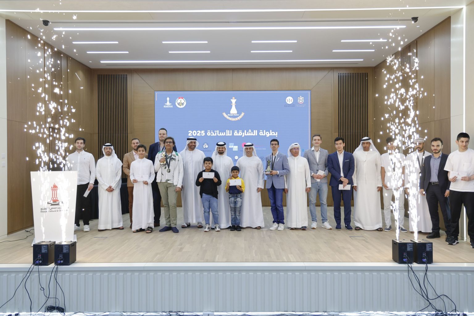 الهولندي جيري أول أوروبي يفوز بلقب “دولية الشارقة لأساتذة الشطرنج”