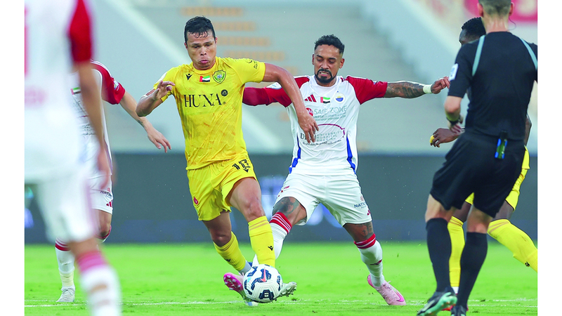 «بيان وصلاوي» احتجاجاً على التحكيم في مباراته أمام الشارقة