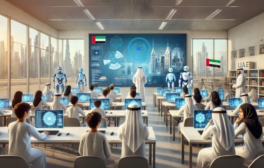 الإمارات تدرج الذكاء الاصطناعي كمادة أساسية في المناهج الدراسية