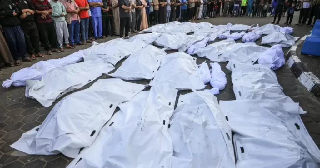 ارتفاع حصيلة الشهداء في قطاع غزة إلى 57,882