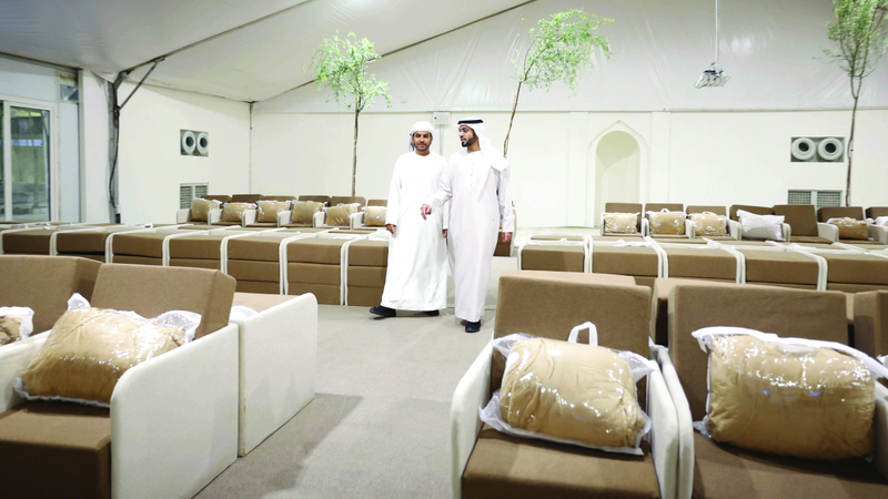 بدء التشغيل التجريبي لمخيمات الدولة في منى وعرفات