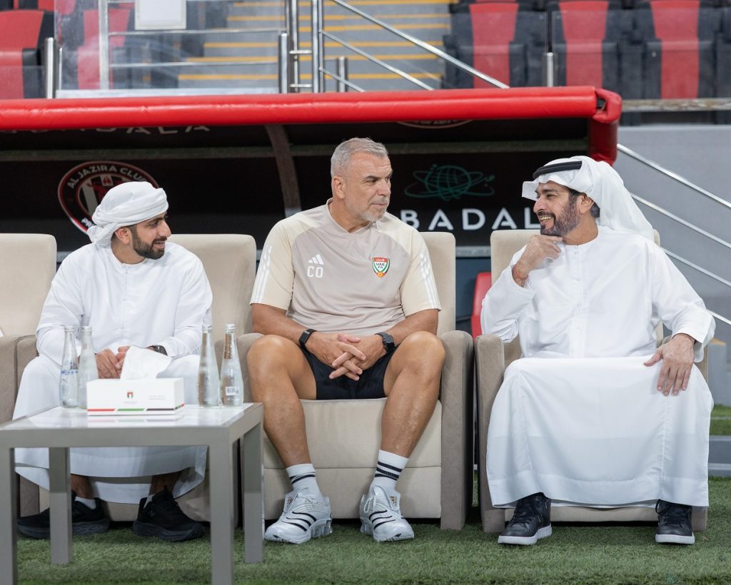 حمدان بن مبارك يؤكد ثقته بعناصر “الأبيض”.. ويُرحب بكوزمين