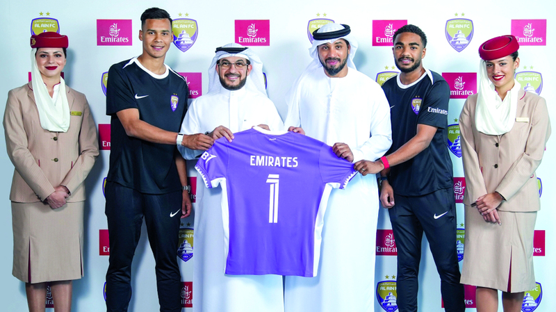 «طيران الإمارات» شريكاً رسمياً لنادي العين