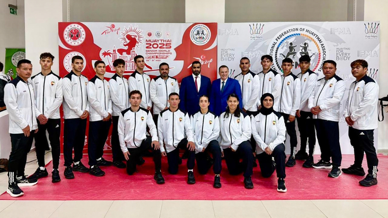 11 ميدالية إماراتية في بطولة العالم للمواي تاي