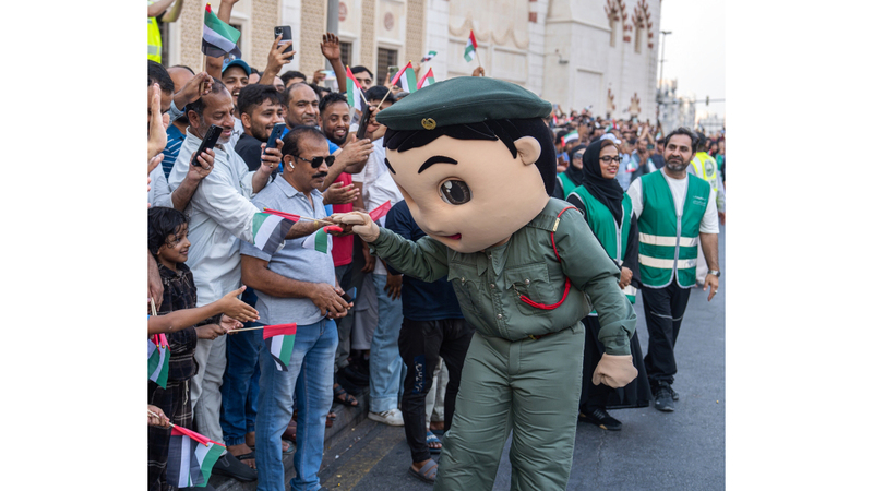 مشاركة جماهيرية واسعة في الاحتفاء بيوم تأسيس شرطة دبي