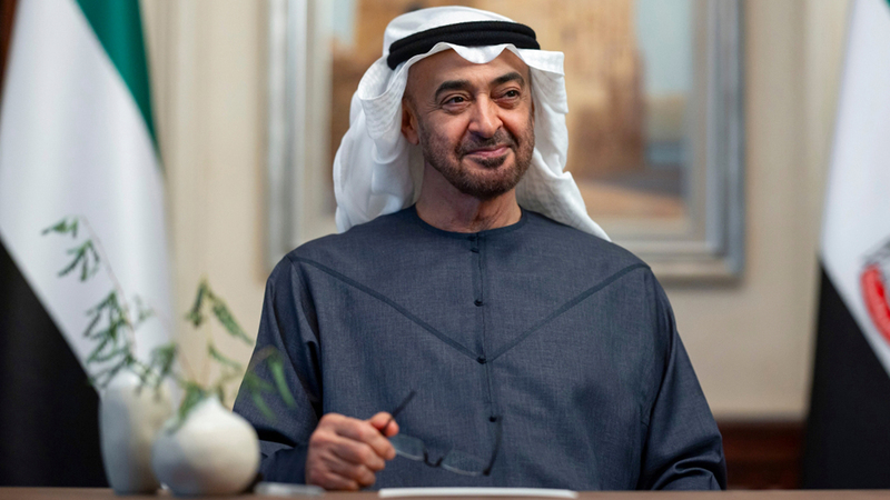 رئيس الدولة يتلقى اتصالاً هاتفياً من الرئيس السوري تبادلا خلاله التهاني بعيد الأضحى