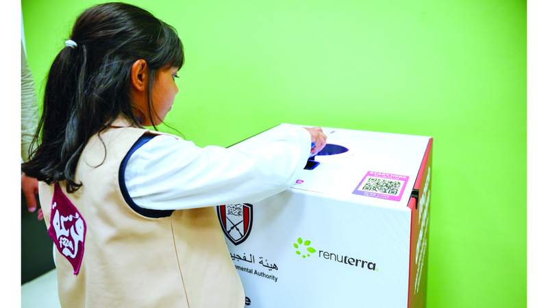 مبادرة ذكية تعيد تدوير 47 ألف عبوة في الفجيرة