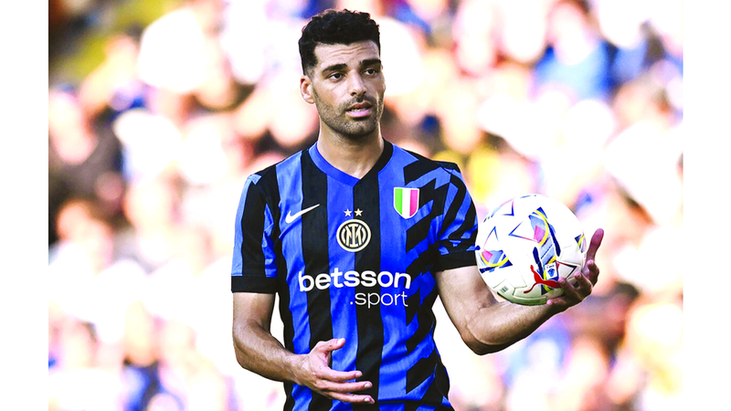 مهاجم إنتر مهدي طارمي عالق في إيران بسبب الأوضاع الأمنية