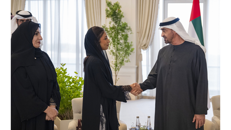 روضة السركال: مقابلة رئيس الدولة «الدقائق الأغلى في حياتي»