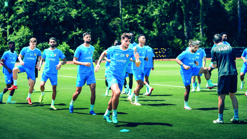 العين ينقل تحضيراته إلى أتلانتا استعداداً للقاء «السيتي»