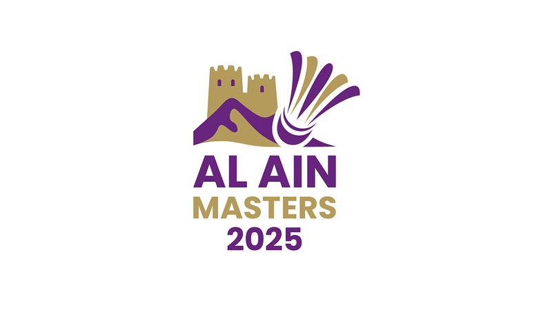 الكشف عن شعار «العين ماسترز» للريشة الطائرة