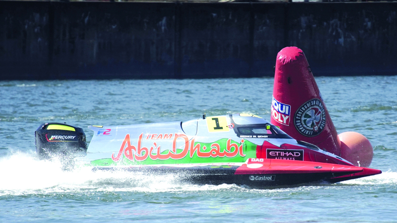 فريق أبوظبي للزوارق السريعة يختتم معسكر إيطاليا اليوم