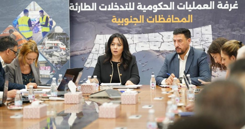 غرفة العمليات الحكومية تبحث أوضاع القطاع الخاص في غزة