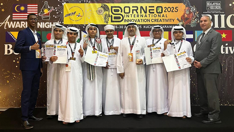 ابتكارات إماراتية تحصد 9 ذهبيات بمسابقة دولية في ماليزيا