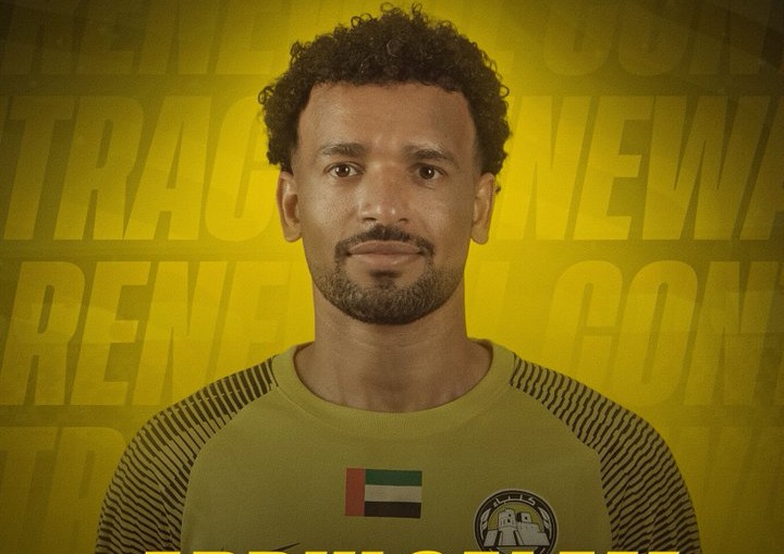 كلباء يجدد التعاقد مع عبدالسلام محمد وحمد المنصوري