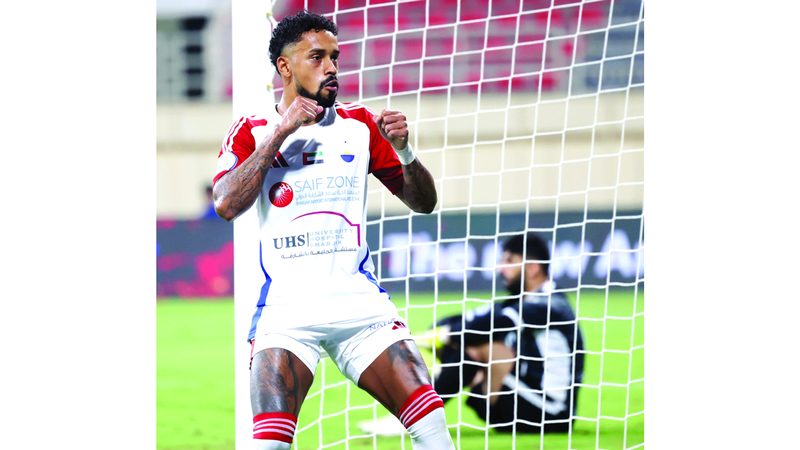 11 لاعباً سجلوا أهداف الشارقة في الدوري.. يتصدرهم كايو لوكاس