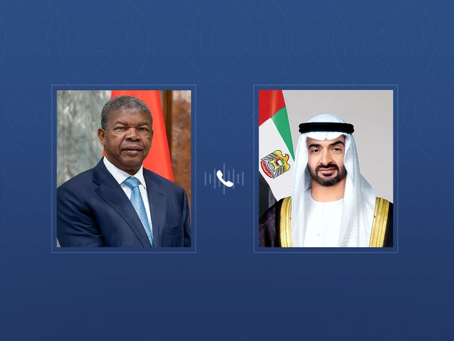رئيس الدولة يتلقى اتصالاً هاتفياً من رئيس أنغولا