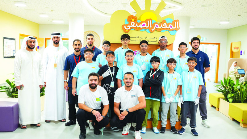 «دوكاب» تقدم ورشاً تعليمية للشباب ضمن مخيم «فرجان دبي»