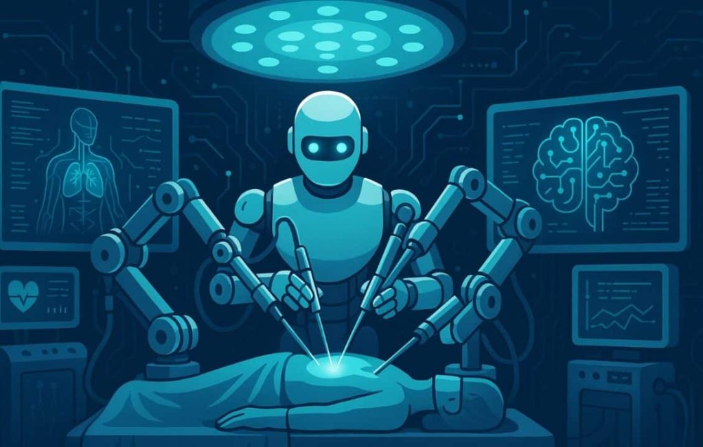 روبوت جراحي ينجز عملية معقدة ذاتيًا بفضل الذكاء الاصطناعي