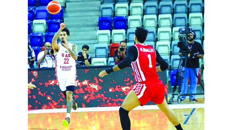 «الثلاثيات» تقود «الأبيض» للفوز على البحرين في «عربية السلة»