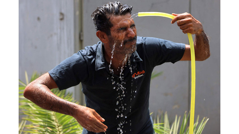 موجة حر شديدة في العراق