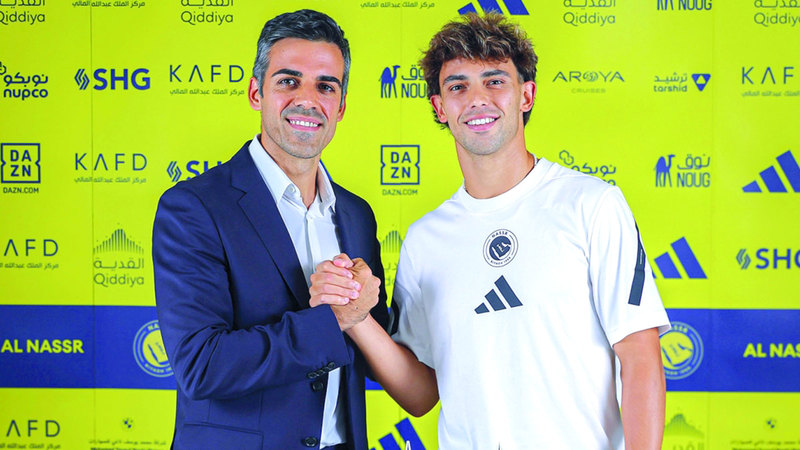 النصر السعودي يتعاقد مع البرتغالي جواو فيلكس