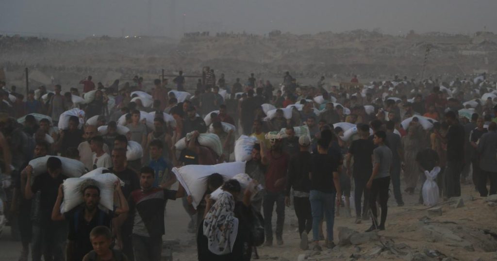 إسرائيل تصر على إبقاء مراكز التوزيع الأمريكية في غزة