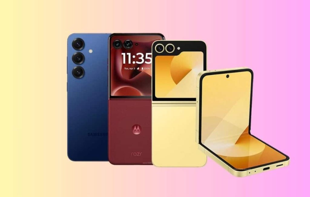 5 بدائل لهاتف سامسونج Galaxy Z Flip7 FE القابل للطي