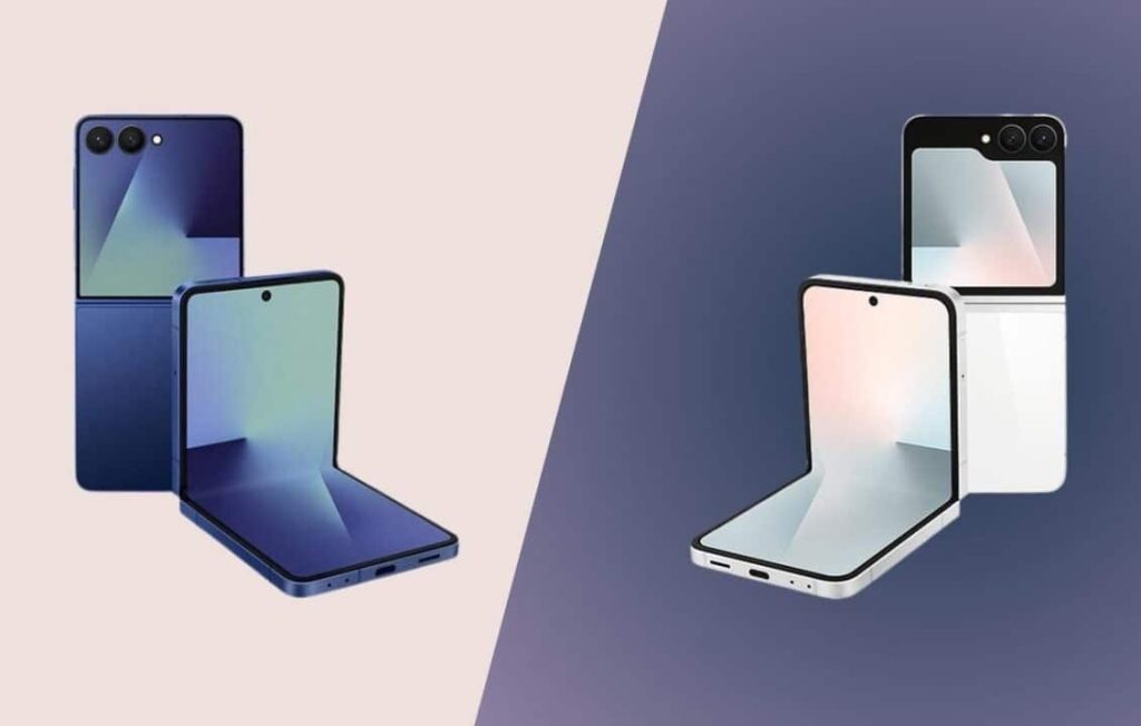 مقارنة بين هاتفي سامسونج Galaxy Z Flip7 و Galaxy Z Flip7 FE