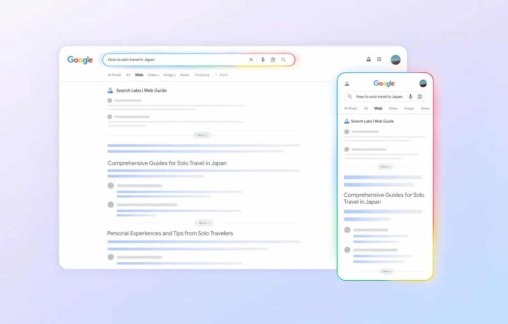 وداعًا للروابط العشوائية.. جوجل تختبر ميزة Web Guide لتنظيم نتائج البحث