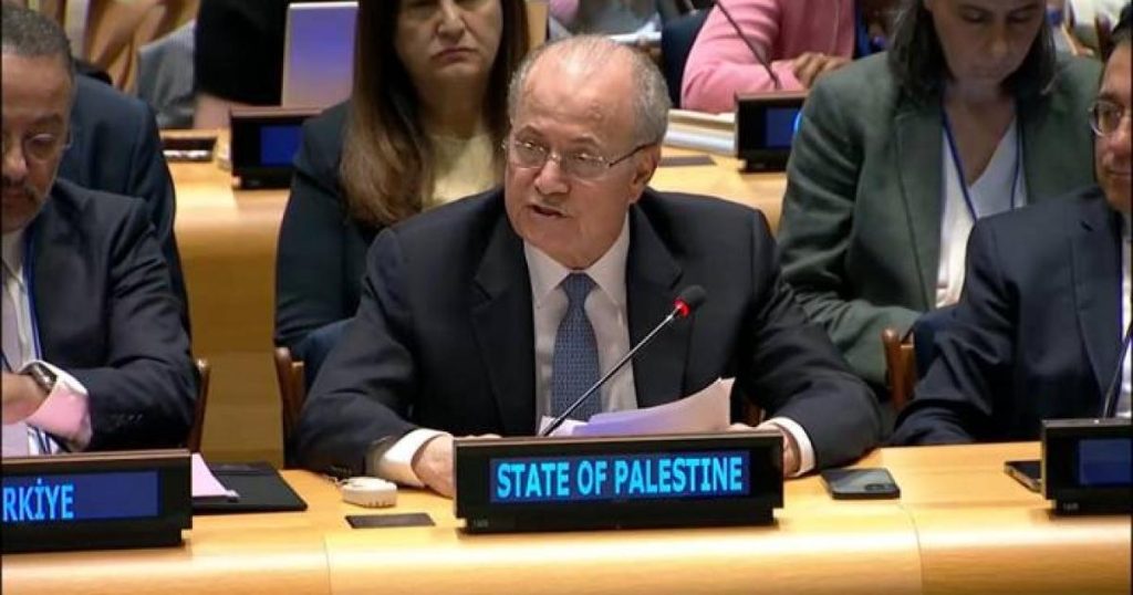 مصطفى يراسل وزيري خارجية السعودية وفرنسا لدعم وتأييد إعلان نيويورك