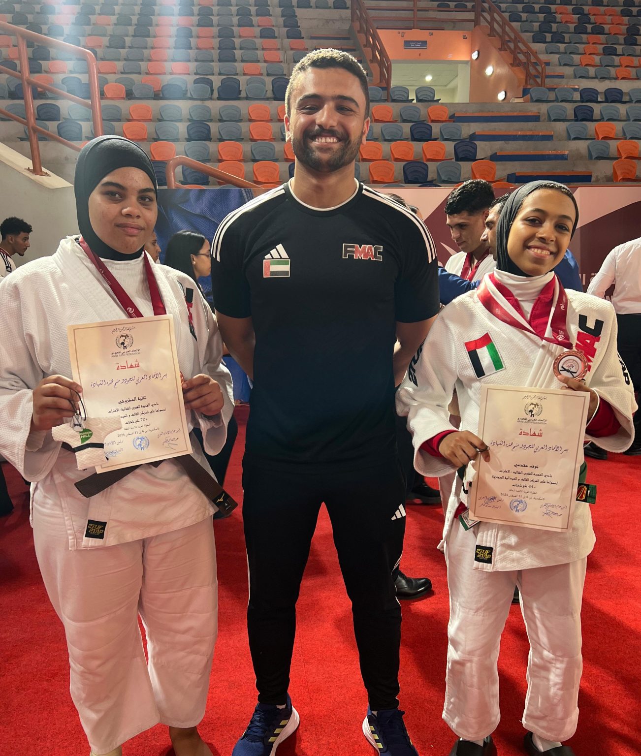 الفجيرة للفنون القتالية يحصد برونزيتين في البطولة العربية