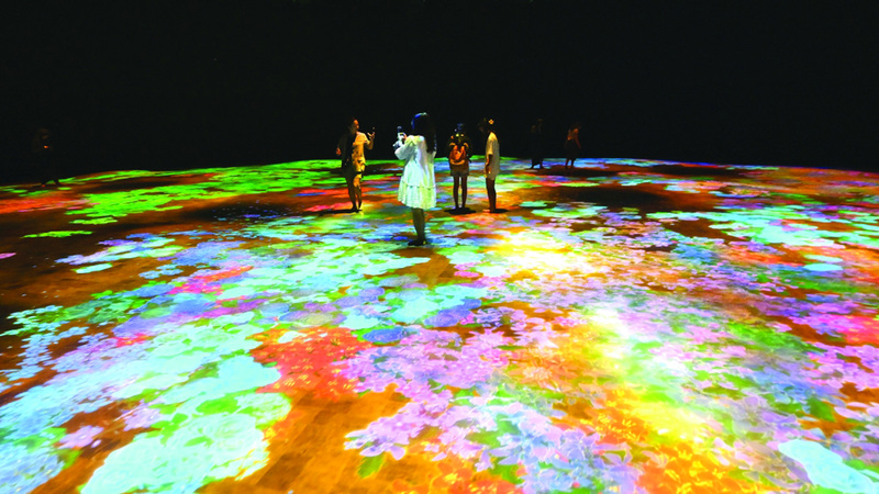 «تيم لاب فينومينا».. رحلة إبداعية لفهم أعمق وأشمل للكون