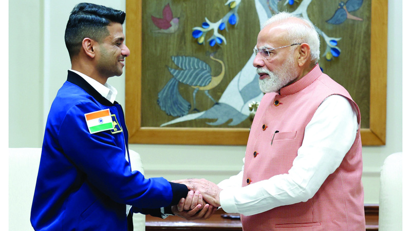 رائد هندي: العالم متحمس لبعثتنا الفضائية