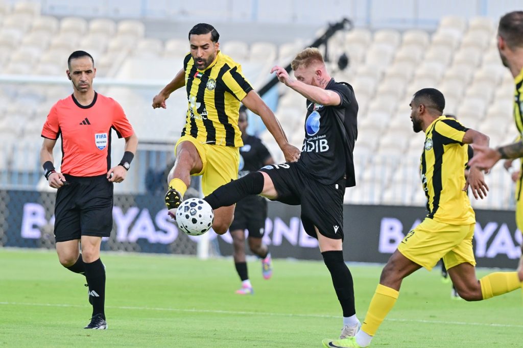 بهدف قدوس.. كلباء يعود من ملعب بني ياس «شامخاً»