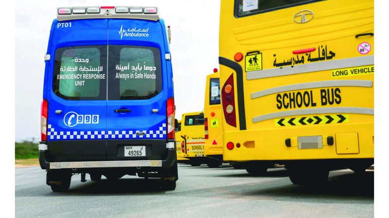 %3.5 انخفاضاً في بلاغات الطوارئ بدبي خلال «يوم بلا حوادث»