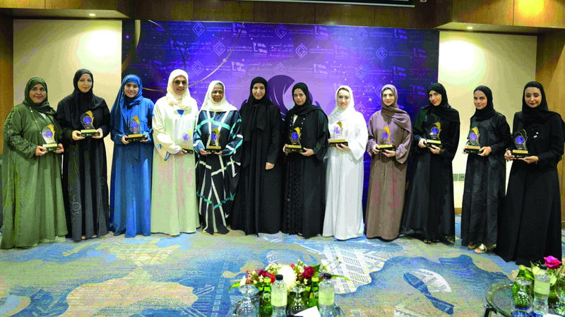 تكريم الفائزات بـ «جائزة الحصباة للمرأة الملهمة» في دبي