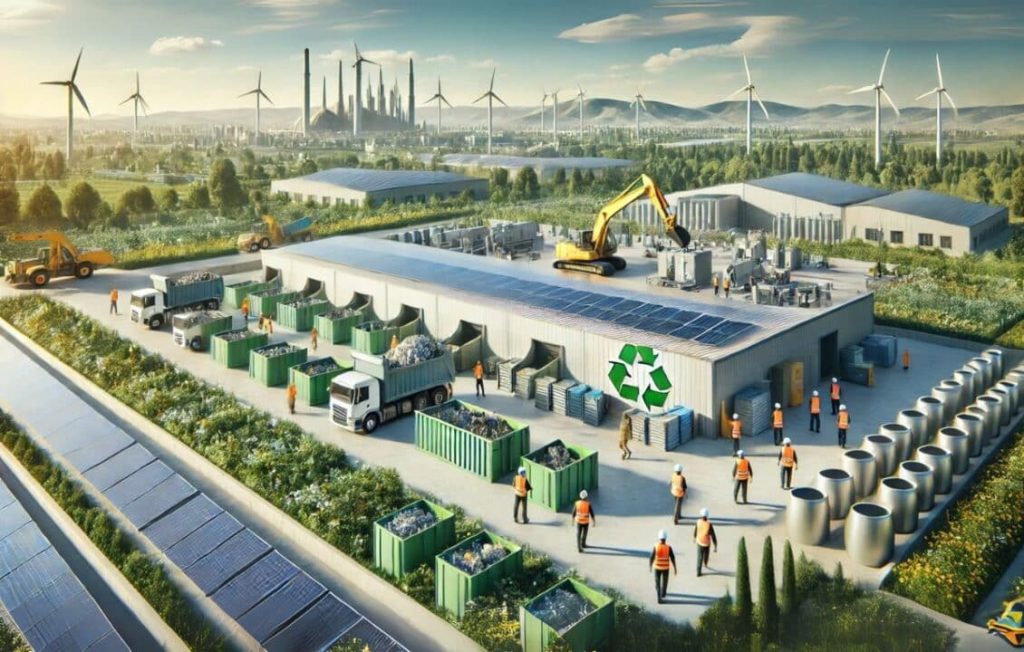 إطلاق أول مشروع صديق للبيئة لإعادة تدوير النفايات وتوليد الطاقة في إدلب