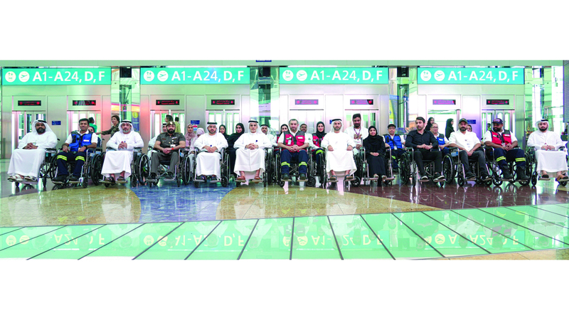 «إسعاف دبي» تُنظّم مبادرة لخدمة أصحاب الهمم بالتعاون مع مطارات دبي